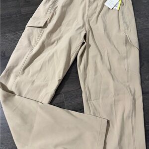 Men's Small Tan Woven Pants